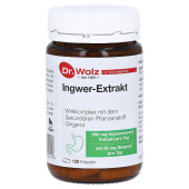 INGWER EXTRAKT Dr.Wolz Kapseln (PZN 10251921)