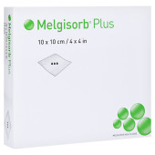 MELGISORB Plus Alginat Verband 10x10 cm steril (PZN 9932662)