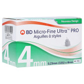 BD MICRO-FINE ULTRA Pro Pen-Nadeln 0,23x4 mm 32 G (PZN 15656717)