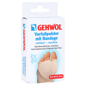 GEHWOL Vorfußpolster mit Bandage rechts mittel (PZN 14129134)