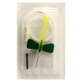 BD VACUTAINER Safety Lok 21 G 18 cm Blutentn.Set (PZN 1111492)