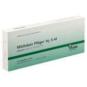 MILCHSÄURE Pflüger Injektionslösung 5 ml (PZN 1222429)