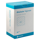 BIATAIN Alginate Kompressen 5x5 cm (PZN 1406365)