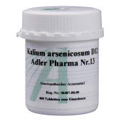 BIOCHEMIE Adler 13 Kalium arsenicosum D 12 Tabl. (PZN 2729633)