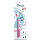 MIRADENT Interd.Pic-Brush Intro Kit 1H+4B.tra.pink (PZN 2172260)