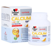DOPPELHERZ Calcium 1000+D3+K2 system Kautabletten (PZN 15611577)