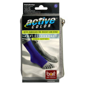 BORT ActiveColor Knöchelbandage S blau (PZN 6914876)