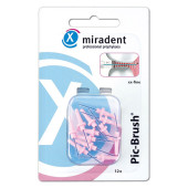 MIRADENT Interd.Pic-Brush Ersatzb.xx-fein pink (PZN 3430741)