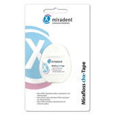 MIRADENT Zahnseide Mirafloss Tape CHX 20 m (PZN 3957253)