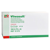 VLIWASOFT Vlieskompressen 5x5 cm steril 4l. (PZN 6325565)