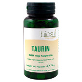 TAURIN 500 mg Bios Kapseln (PZN 4923405)