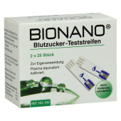 BIONANO Blutzucker-Teststreifen (PZN 6581535)