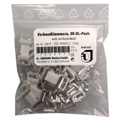 VERBANDKLAMMERN m.Gummiband weiß (PZN 7494413)