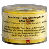 KINESIOLOGIE Tape 5 cmx5 m gelb (PZN 7773685)