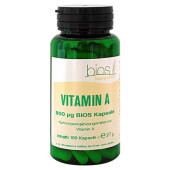 VITAMIN A 800 µg Bios Kapseln (PZN 967009)