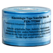 KINESIOLOGIE Tape 5 cmx5 m blau (PZN 7773662)