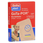 GOTA-POR Wundpflaster 5x7,2 cm steril hautfarben (PZN 11240339)
