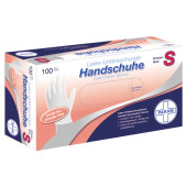 HANDSCHUHE Einmal Latex puderfrei S (PZN 990244)