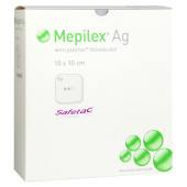 MEPILEX Ag Schaumverband 10x10 cm steril (PZN 9062681)