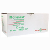 MOLLELAST Binden 10 cmx4 m weiß lose (PZN 7402434)