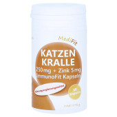 KATZENKRALLE 250 mg+Zink 5 mg ImmunoFit Kapseln (PZN 11668379)