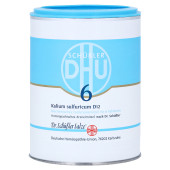 BIOCHEMIE DHU 6 Kalium sulfuricum D 12 Tabletten (PZN 274312)