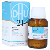 BIOCHEMIE DHU 21 Zincum chloratum D 12 Tabletten (PZN 6584522)