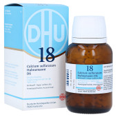 BIOCHEMIE DHU 18 Calcium sulfuratum D 6 Tabletten (PZN 6584433)