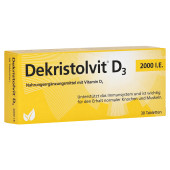 DEKRISTOLVIT D3 2.000 I.E. Tabletten (PZN 10818517)
