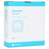 BIATAIN Schaumverband 7,5x7,5 cm selbst haftend (PZN 11560452)
