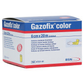 GAZOFIX color Fixierbinde kohäsiv 6 cmx20 m gelb (PZN 11587652)