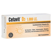 CEFAVIT D3 1.000 I.E. Filmtabletten (PZN 12490009)