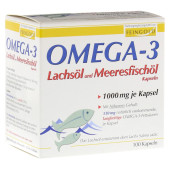 OMEGA-3 Lachsöl und Meeresfischöl Kapseln (PZN 1453608)