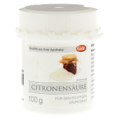 CITRONENSÄURE für Lebensmittel Caelo HV-Packung (PZN 10254204)