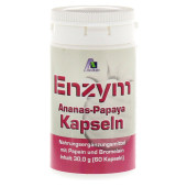 ENZYM ANANAS Papaya Kapseln (PZN 492233)