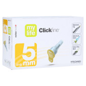 MYLIFE Clickfine Pen-Nadeln 5 mm 31 G (PZN 13331721)