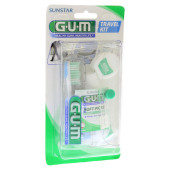GUM Travel Kit Zahnbürste+Zahnseide+Zahnpasta (PZN 1059662)