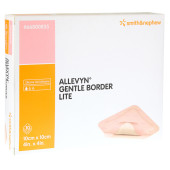 ALLEVYN Gentle Border Lite 10x10 cm Schaumverb. (PZN 1620207)