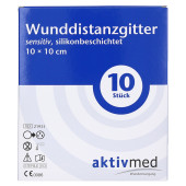 AKTIVMED Wunddistanzgitter sens.silikonb.10x10 cm (PZN 10546728)
