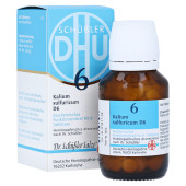 BIOCHEMIE DHU 6 Kalium sulfuricum D 6 Tabletten (PZN 2580651)