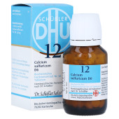 BIOCHEMIE DHU 12 Calcium sulfuricum D 6 Tabletten (PZN 2581053)