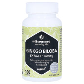 GINKGO BILOBA 100 mg hochdosiert vegan Kapseln (PZN 16018605)