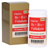 VITAMIN B6+B12+Folsäure Kapseln (PZN 14058316)