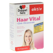DOPPELHERZ Haar Vital+Zink+Hirseextrakt Kapseln (PZN 1104575)