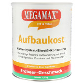 MEGAMAX Aufbaukost Erdbeere Pulver (PZN 815535)