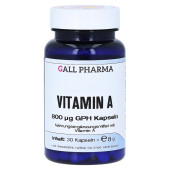 VITAMIN A 800 µg GPH Kapseln (PZN 4631803)