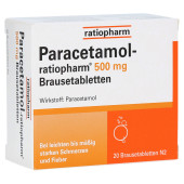 Paracetamol-ratiopharm 500mg (PZN 8704083)