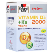 Doppelherz Vitamin D3 2000+K2 System Tabletten (PZN 14063820)