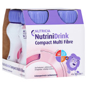 NUTRINIDRINK Compact MultiFibre Erdbeere (PZN 10185791)