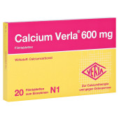 Calcium Verla 600mg (PZN 1397838)